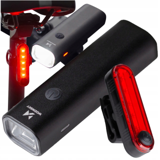 Svetlo na bicykel Wozinsky WSBLB1 0 lm USB